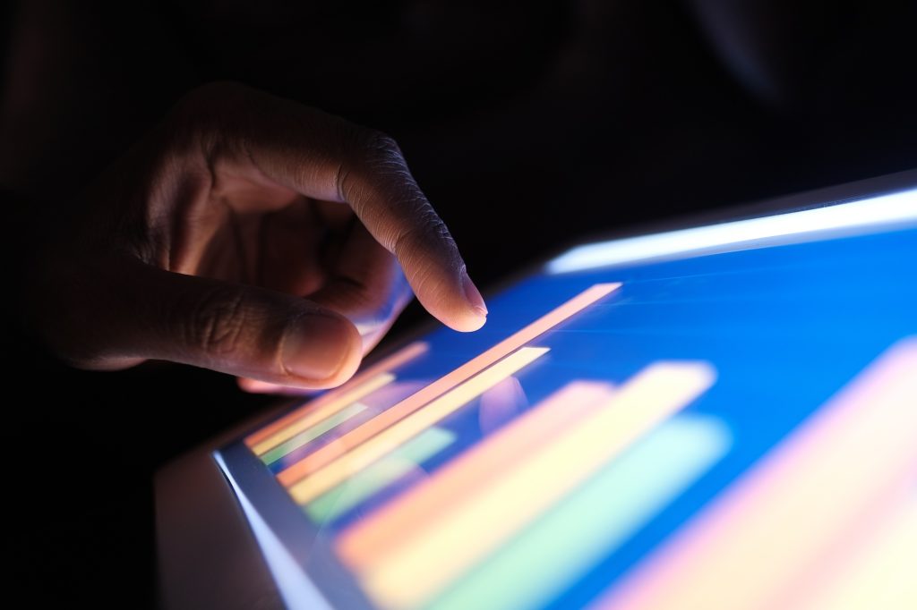 Conducting a Comprehensive Analysis of Data Trends Using a Touchscreen Device Effectively